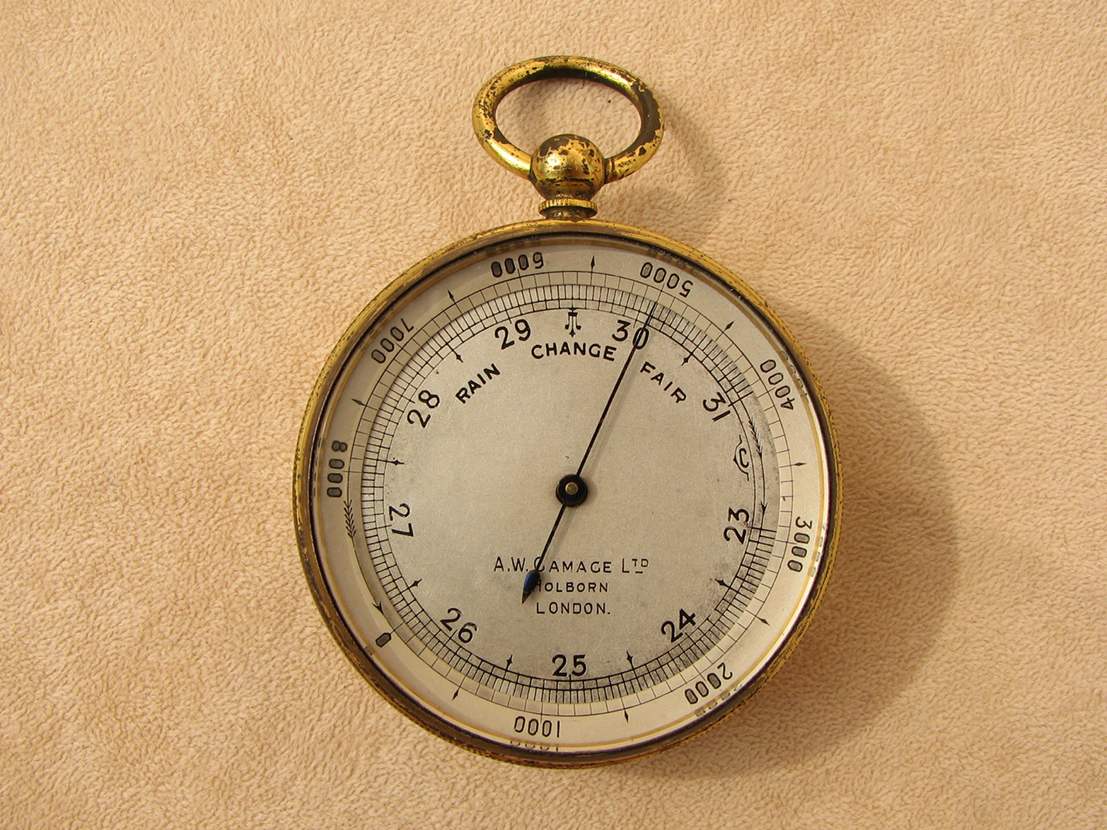 Scientific Collectables for Victorian A W Gamage pocket barometers